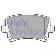 Тормозные колодки дисковые, комплект DELPHI U74RCYR LP1824 949586 2391 4 - Изображение 6