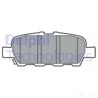 Тормозные колодки дисковые, комплект DELPHI 5012759993095 YX XLK Nissan Altima (L32) 4 2007 – 2012 LP3375