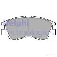 Тормозные колодки дисковые, комплект DELPHI 950458 21 373 LP633 LZI59