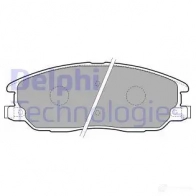Тормозные колодки дисковые, комплект DELPHI Kia Sorento (JC, BL) 1 Кроссовер 2.4 139 л.с. 2002 – 2025 CFV 8U LP1769 5012759227428