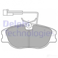 Тормозные колодки дисковые DELPHI LP1536 5012759122044 QRE 2GC 949326