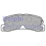 Тормозные колодки дисковые DELPHI 6J OWC LP1071 949080 5012759961575