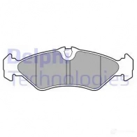 Тормозные колодки дисковые, комплект DELPHI Volkswagen LT (2DB, 2DE, 2DK) 2 Автобус 2.5 TDI 102 л.с. 1996 – 1999 SR NMNV LP3664