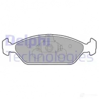 Тормозные колодки дисковые, комплект DELPHI LP1805 FWF5 WIS 5012759231555 949567