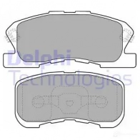 Тормозные колодки дисковые, комплект DELPHI 949342 LP1551 XRJ58F 2349 7