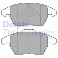 Тормозные колодки дисковые, комплект DELPHI 5012759353448 LP1904 DEERI T Skoda Rapid