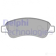Тормозные колодки дисковые, комплект DELPHI DUQNHPJ 235 99 949430 LP1679