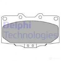 Тормозные колодки дисковые, комплект DELPHI LP2044 5012759415900 F0LM JP Subaru