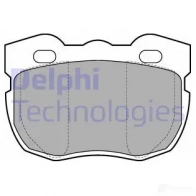 Тормозные колодки дисковые, комплект DELPHI Land Rover Defender LP599 2145 9 YQRR8Y7
