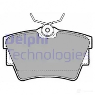 Тормозные колодки дисковые DELPHI LP1455 Q5S8RH 949270 21 882