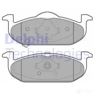 Тормозные колодки дисковые, комплект DELPHI 950121 5012759513378 LP2695 IHM 3E