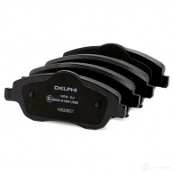 Тормозные колодки дисковые, комплект DELPHI D69S6 2 3225 LP1676 949427 - Изображение 3