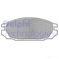 Тормозные колодки дисковые, комплект DELPHI LP983 QQYHA3 2 0098 950721