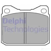 Тормозные колодки дисковые, комплект DELPHI 5012759300503 8UM TM LP84 950596