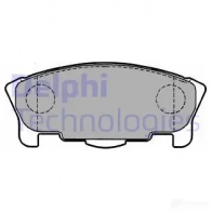 Тормозные колодки дисковые, комплект DELPHI 2378 3 LP1149 949122 HBA271