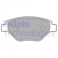 Тормозные колодки дисковые, комплект DELPHI LP1866 UU77IMT 23 934 Renault