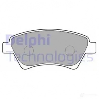 Тормозные колодки дисковые, комплект DELPHI ED4KMXK 949487 LP1730 2 3930 - Изображение 5