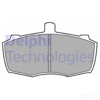 Тормозные колодки дисковые, комплект DELPHI 20 904 NLMMNDX LP413 950271