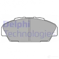 Тормозные колодки дисковые, комплект DELPHI KR9JM LP949 2319 7 950693