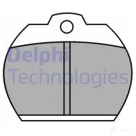 Тормозные колодки дисковые, комплект DELPHI LP119 20 296 949164 YTX3K