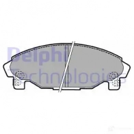 Тормозные колодки дисковые, комплект DELPHI 2195 2 949074 EFG0OM LP1064
