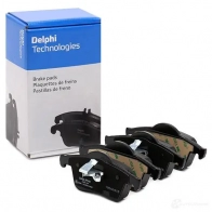 Тормозные колодки дисковые, комплект DELPHI 2 3076 LP1504 949294 450E6SU - Изображение 2
