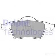Тормозные колодки дисковые, комплект DELPHI 2 3076 LP1504 949294 450E6SU - Изображение 5
