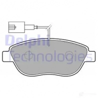 Тормозные колодки дисковые, комплект DELPHI 949478 LP1721 5012759226940 CF1 Y9K - Изображение 2