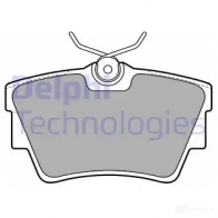 Тормозные колодки дисковые, комплект DELPHI LP1745 949502 5012759227183 T85 6AD - Изображение 5