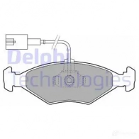 Тормозные колодки дисковые, комплект DELPHI 2377 5 Fiat Palio (178) 1 Хэтчбек 1.2 60 л.с. 1997 – 2002 VEDEL8N LP1855