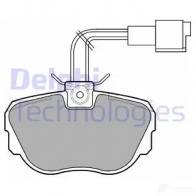Тормозные колодки дисковые, комплект DELPHI 211 73 LP647 950470 I0SQWV