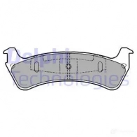 Тормозные колодки дисковые DELPHI LP1283 949192 5012759073230 Y59WXQ 2