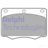 Тормозные колодки дисковые, комплект DELPHI 949598 205 78 NGZT2 LP184