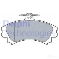 Тормозные колодки дисковые, комплект DELPHI DH 97T2E LP3533 Mitsubishi