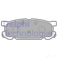 Тормозные колодки дисковые, комплект DELPHI Mazda LP1762 238 76 VKT73P1