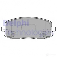 Тормозные колодки дисковые, комплект DELPHI Hyundai LP1933 SZ RFCY 5012759360118