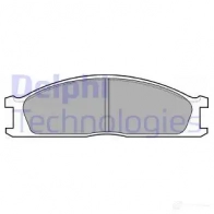 Тормозные колодки дисковые, комплект DELPHI 213 47 LP726 R6M615 950519