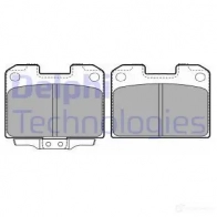 Тормозные колодки дисковые, комплект DELPHI 949241 LP1427 5012759094013 A0Q JU