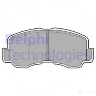 Тормозные колодки дисковые, комплект DELPHI PVTPC5J 20 047 950464 LP640