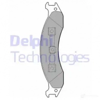 Тормозные колодки дисковые DELPHI O6O WFZ 949147 LP1172 5012759062104