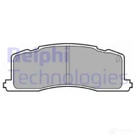 Тормозные колодки дисковые, комплект DELPHI LP943 XAYMZY 216 88 Toyota Previa (XR10, XR20) 1 Минивэн 2.4 (TCR11. TCR10) 132 л.с. 1990 – 2000