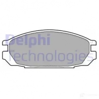 Тормозные колодки дисковые, комплект DELPHI 949394 LP1623 2 0098 0N27B