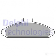 Тормозные колодки дисковые, комплект DELPHI LP738 2 1529 950529 FTRMHJG
