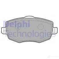 Тормозные колодки дисковые, комплект DELPHI LP2064 5012759416839 ZRB5N D 949807