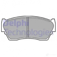 Тормозные колодки дисковые, комплект DELPHI 950556 2165 7 LY4EYAJ LP783