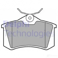 Тормозные колодки дисковые, комплект DELPHI 950391 3YJAK 2 0961 LP565 - Изображение 6