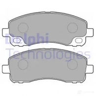 Тормозные колодки дисковые, комплект DELPHI 949955 A TJT5O0 LP2204 5012759450529