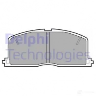 Тормозные колодки дисковые, комплект DELPHI LP460 XWTAC 950312 208 70
