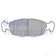 Тормозные колодки дисковые, комплект DELPHI LP702 950506 205 47 NIILU - Изображение 2
