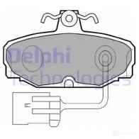 Тормозные колодки дисковые, комплект DELPHI LP868 Ford Scorpio 2 1729 8AAETK9